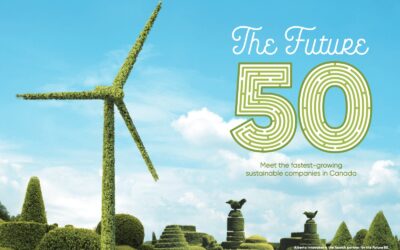 SkyX Named One of the Top 50 Fastest-Growing Sustainable Companies in Canada
